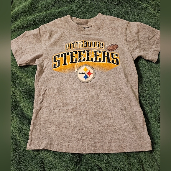 Pittsburgh Steelers kids t-shirt. Size:L (7) - Picture 2 of 4